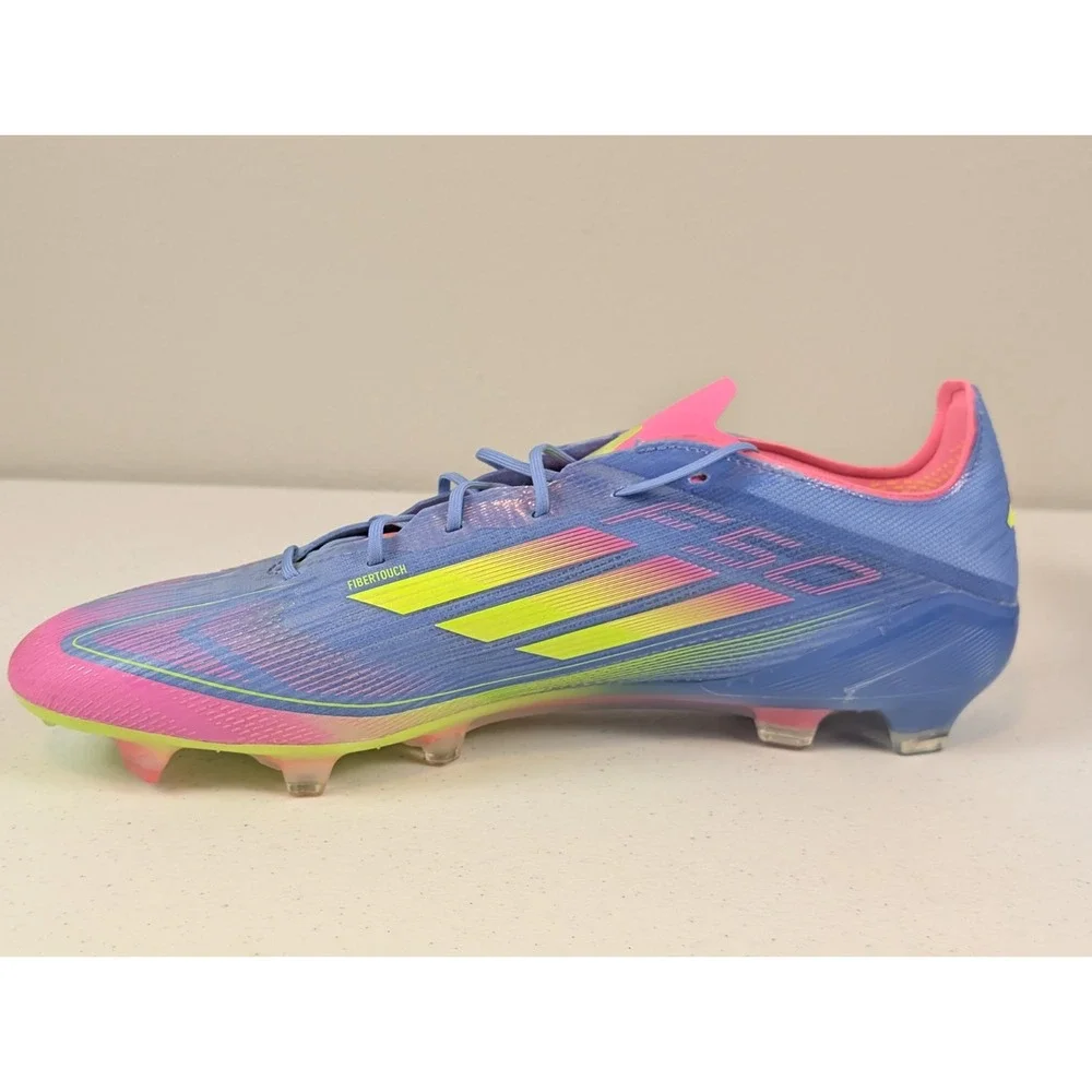 Adidas Adizero F50 Elite FG Soccer Cleats Celestial Pink Blue Size 13 IE1201